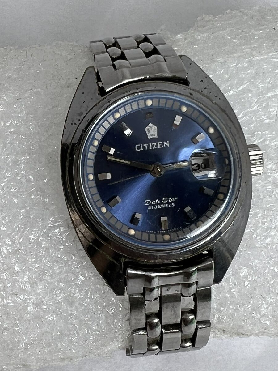 Vintage Citizen Ladies Data Star 21 Jewel Parawater Mech Vintage Citizen Ladies Data Star 21 Jewel Parawater Mech