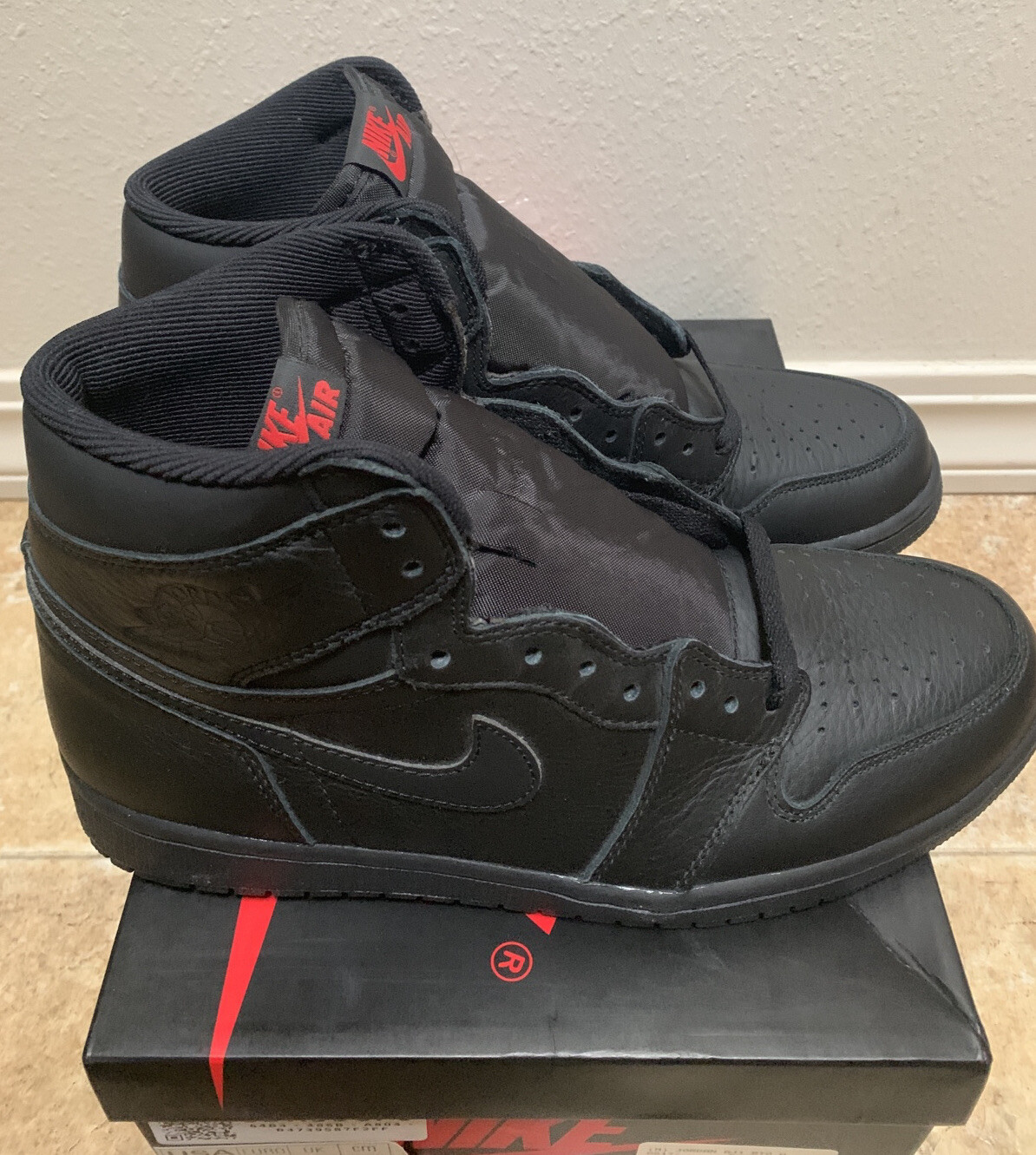 jordan 1 og triple black