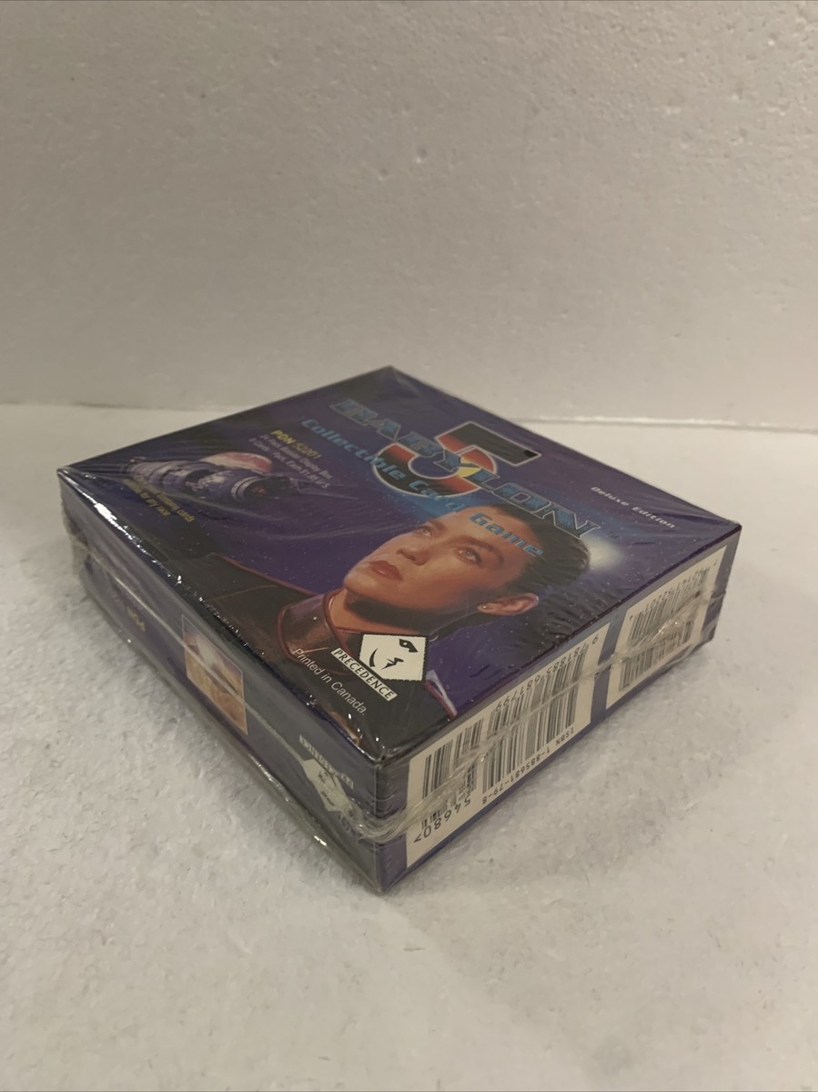 Babylon 5 Deluxe Edition CCG Booster Game 24Pcks 7 Cards Factory Sealed  Card Box | eBay
