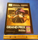 Vintage Video Game Ad 1982 Activision Grand Prix for Atari 2600 — photo 1