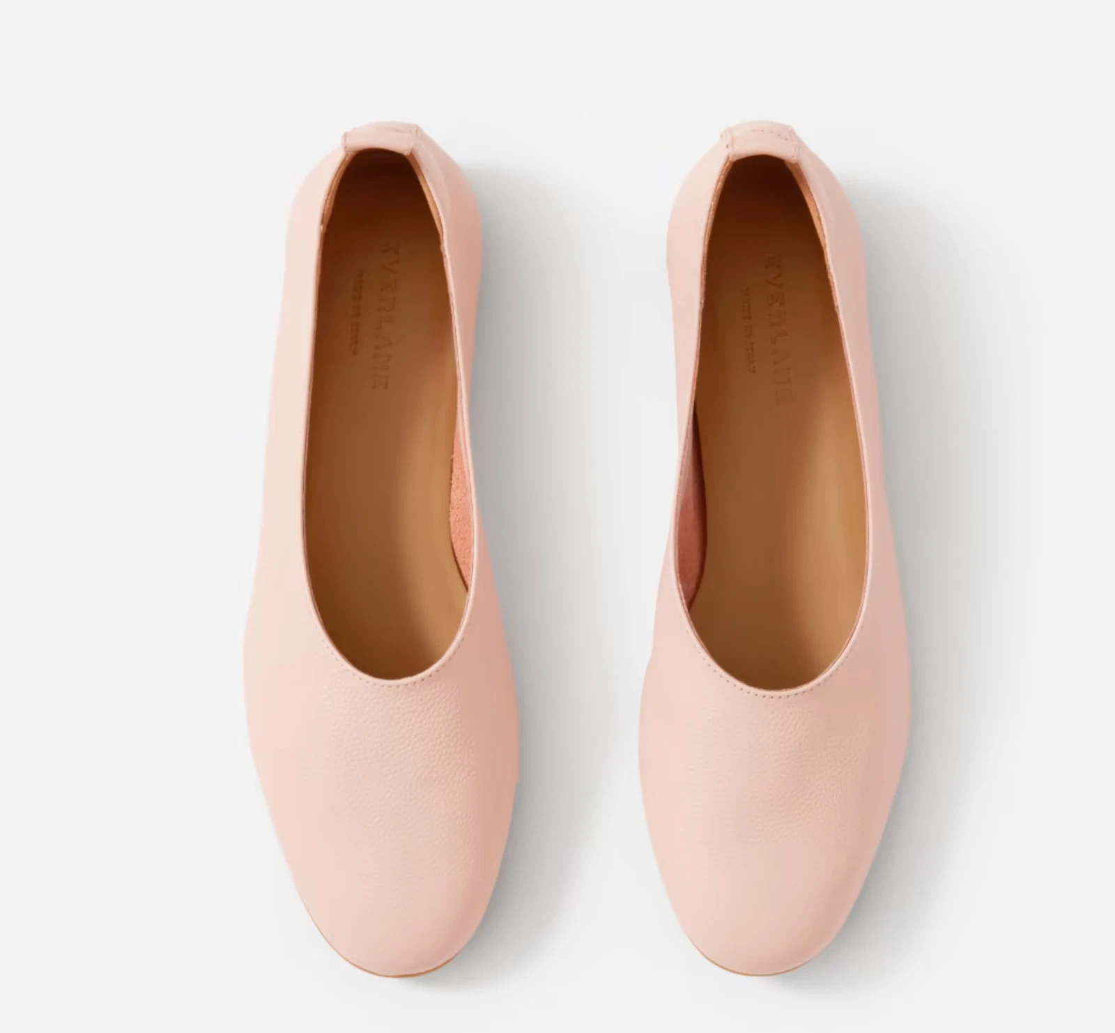 Everlane Women's The Italian Leather Day Glove Pink Sz 7.5