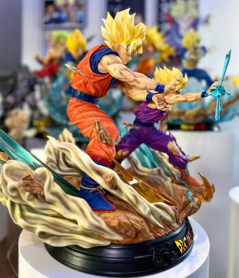 Dragon Ball KD Collectibles - Gohan And Goku's Father And Son Kamehameha