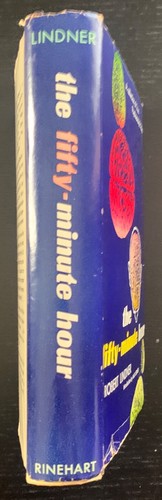 ROBERT LINDNER - THE FIFTY MINUTE HOUR - 1ST ED. - 1955 - DJ - Picture 2 of 11