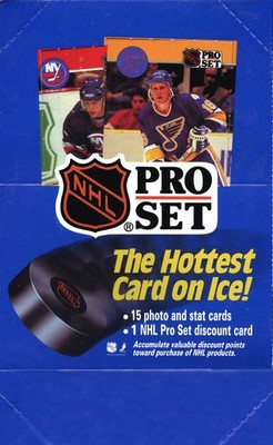 1990 PRO SET Series 1 NHL Hockey Factory Sealed Box
