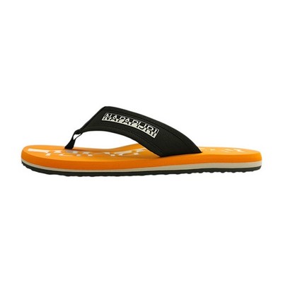 Napapijri Elmo Sportschuhe Herren Badeschuhe Pantolette Orange Freizeit
