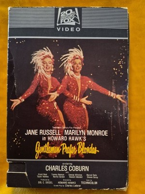 VHTF Betamax Tape VCR Beta Cassette Marilyn Monroe Slide Out Big Box