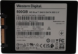 Western Digital WD Blue WDS500G3B0A-00AXR0 500GB SATA 2,5" 90-99% Health SSD