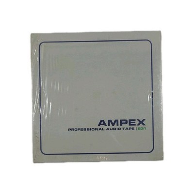 NOS Sealed AMPEX 631 Professional Audio Tape: 1/4''X1200', 7'' Reel, 178mm New.