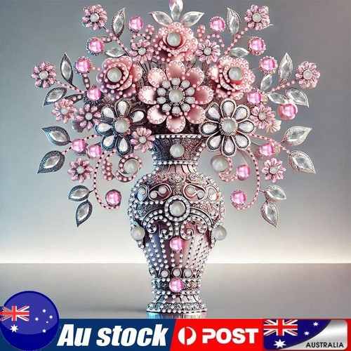 5D DIY Partial Special Shaped Drill Diamond Painting Kit Vase ...