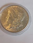 1889 Morgan silver dollar uncirculated beautiful coin