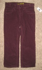 New Boys Gap Corduroy Pant 6 Husky