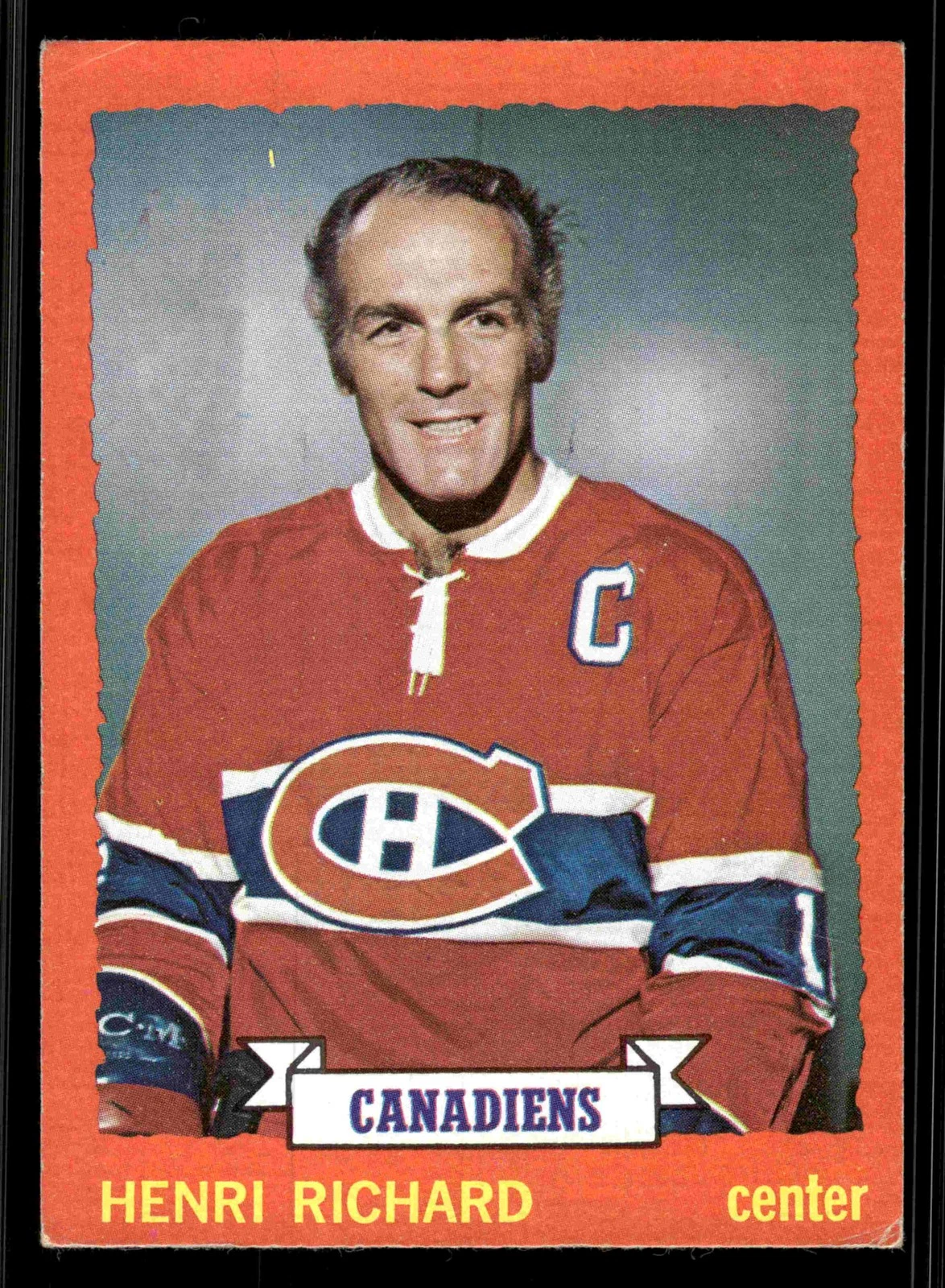 1973-74 Topps Henri Richard (HOF) #87 - Montreal Canadiens