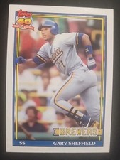 1991 Topps - Gary Sheffield #68 Operation Desert Shield