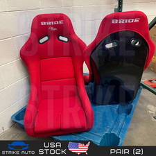 Bride Vios 3 Iii Red Seats Low Max Jdm Bucket Drift Race Racing Seat