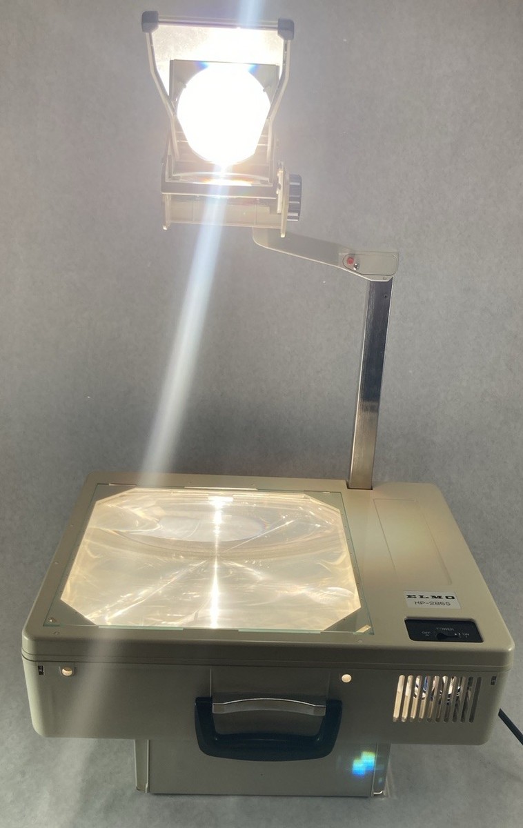 ELMO HP-285S Portable Overhead Projector MIJ Japan Tested And