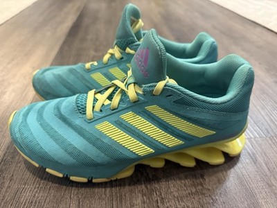 Adidas Springblade Ignite Yellow & Teal Running Shoe Sz 7 NEW B26538 RARE