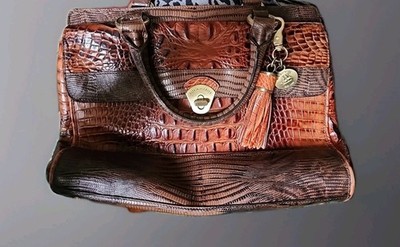 Brahmin Pecan Annabelle Bag Retired No Defects Dust Bag Included See Pics Beauty
