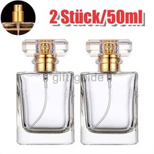 2 Stk. 50ml Reise Zerstäuber Sprühflasche N...