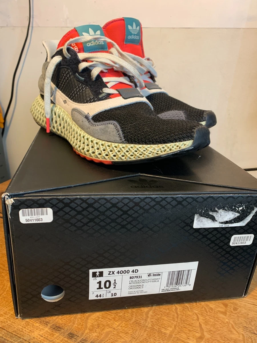 Preços baixos em adidas ZX 4000 Futurecraft 4D Black Onix | eBay