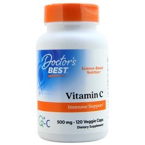 Doctor's Best Vitamin C with Quali-C (500mg)  120 vcaps