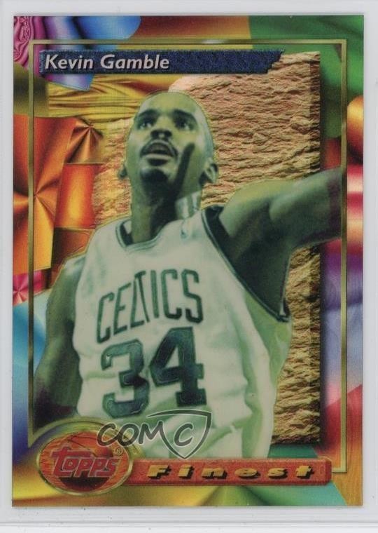 1993-94 Topps Finest Refractor Kevin Gamble #150 0o4t