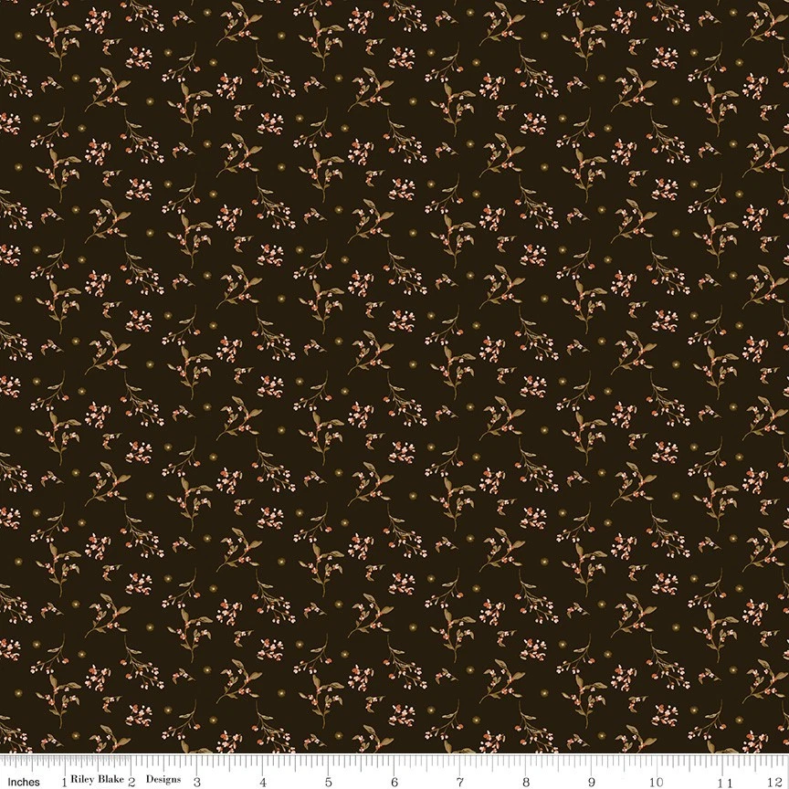 Morning Latte 5" x 5" Squares, Riley Blake $3.99 Ships ANY Amount Of Fabric - Image 4 of 4