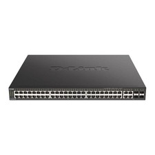 D-Link Network Switch Managed Gigabit Power Over Ethernet 1U DGS-2000-52MP