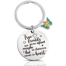Best Friend Keychain Friendship Gifts for Women Bestfriend Birthday Gifts for...