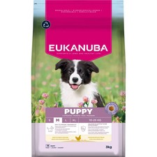 Eukanuba Premium Nutrition Puppy Medium Breed Chicken Dry Dog Food 15kg 4.21 per kilo