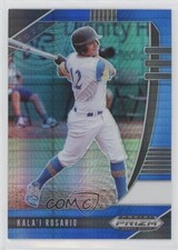 2020 Panini Prizm Draft Picks Blue & Carolina Hyper Kala'i Rosario #PDP158 1j2