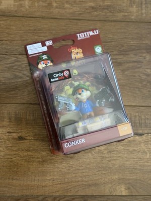 Conkers Bad Fur Day Conker (Totaku Figure #27) Gamestop FIRST