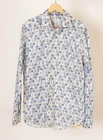 ETON men's shirt white long sleeve size L 42/16.5 slim fit 13667