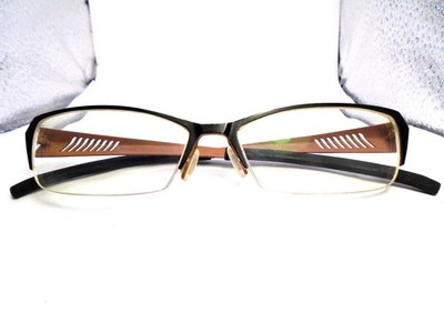 Orgreen Denmark VIRGINIA 121 Black/Brown 54-14-140 Half-Rim Eyeglasses Frames