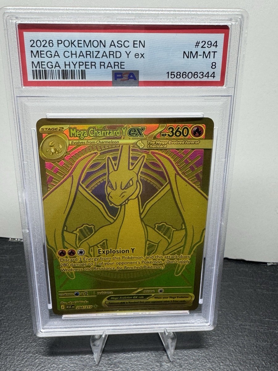 メガリザードンY ex MUR 294/217 Mega Charizard Y Mega Charizard Y ex 294/217 Me: Ascended Heroes Holo for sale