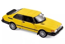 Miniature Car 1/43 Saab 900 Turbo 1992 Yellow Diecast Box Damaged