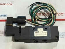 PARKER B4G1BB553A 2-POSITION 1/4 NPT PNEUMATIC VALVE 120VAC  SOLENOID