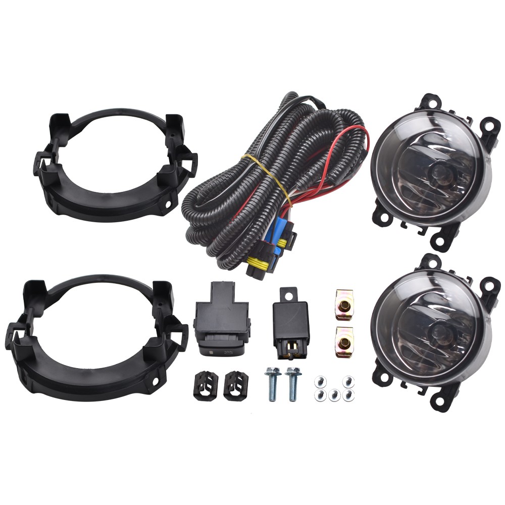 Pair For 2010-2019 Nissan Frontier 2005-2015 Xterra Fog Lights