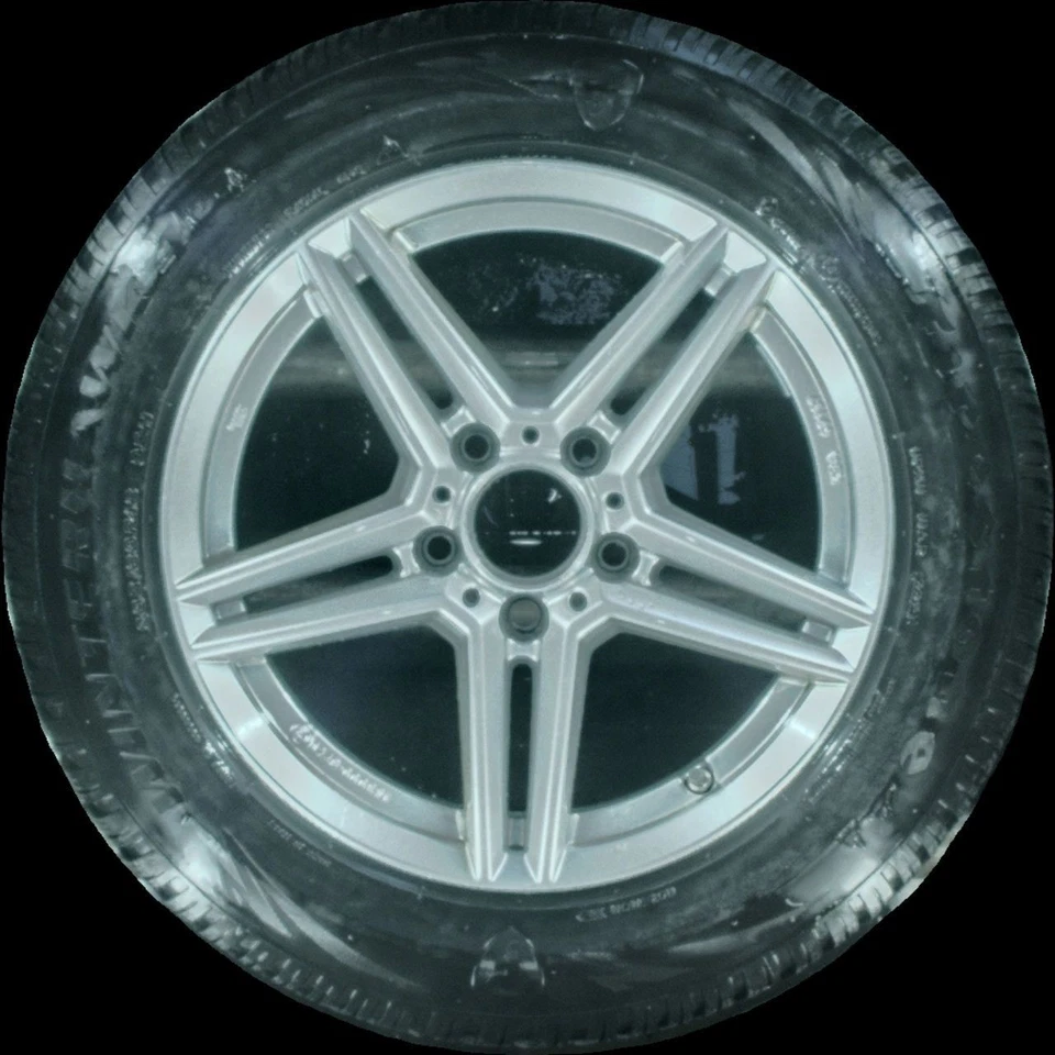 205/60 R16 Winterreifen C-Coupé W205 16 Zoll Alufelgen Komplettsatz - Bild 3 von 4