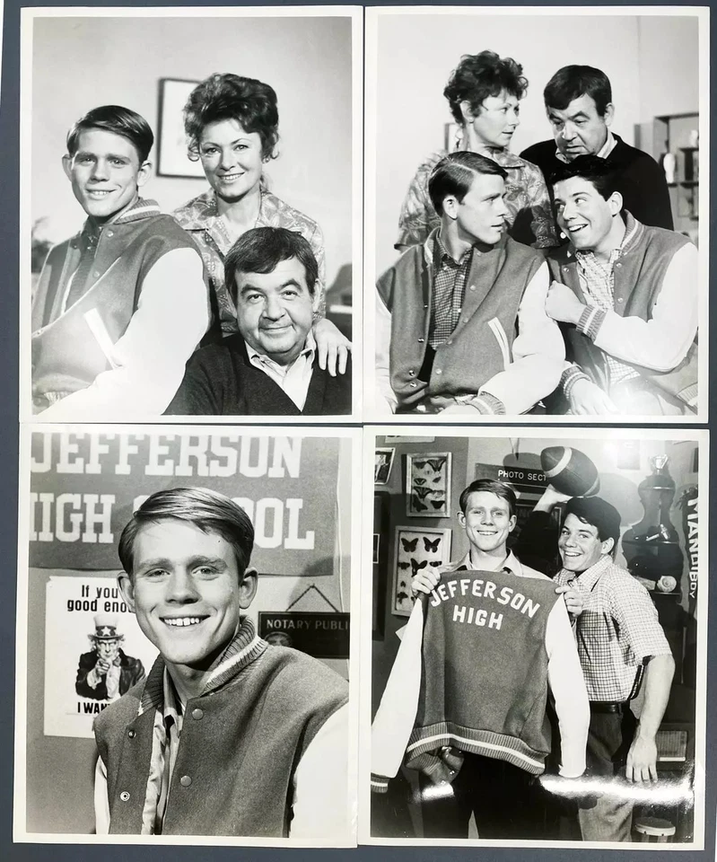 Happy Days - Paramount Pictures (1974) - Set de 4 Photos Promotionnelles Origina - Photo 1/2