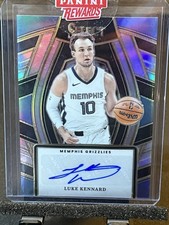 2023-24 Panini Select - Signature Selections Luke Kennard #SSS-KEN (AU)