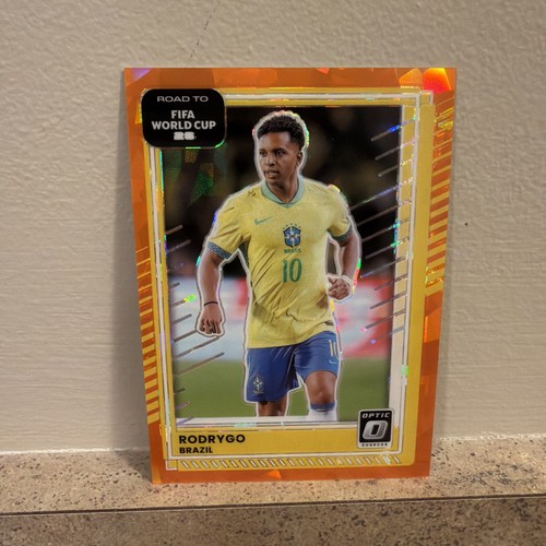 2025-26 Donruss - Road to FIFA - Rodrygo - Brazil #183 Orange Optic /99