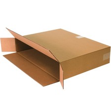 BOX USA 24"L x 6"W x 18"H 10-Pack Large Side Loading Corrugated Moving Box