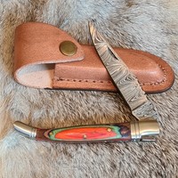 Taschenmesser Laguiole Damastmesser Damaszener Klappmesser Scharf Handmade (LG36