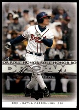 2002 Upper Deck Honor Roll #47 Chipper Jones