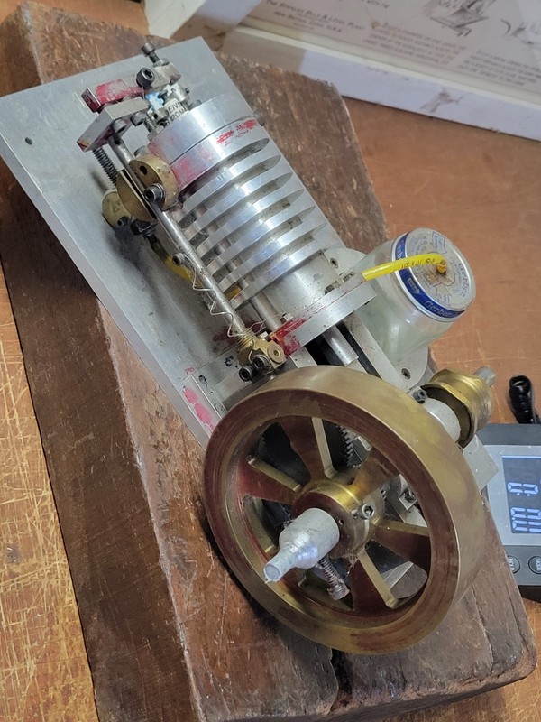 Vintage Hit And Miss Engine, Machinist Made