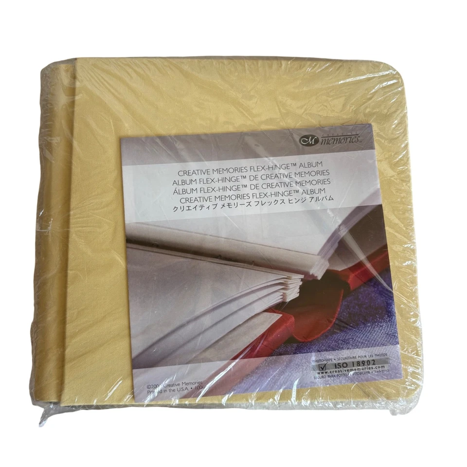 Lote de protectores de página de páginas de álbum de recortes con bisagra flexible Creative Memories 7"x7" Foto 2 de 4