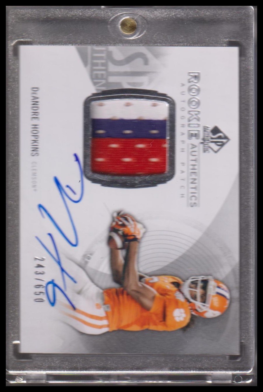 2013 SP Authentic #181 DeAndre Hopkins #/650