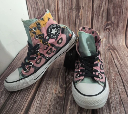 Converse Chuck Taylor All Stars alte *RARO* taglia 4 5 stile vintage