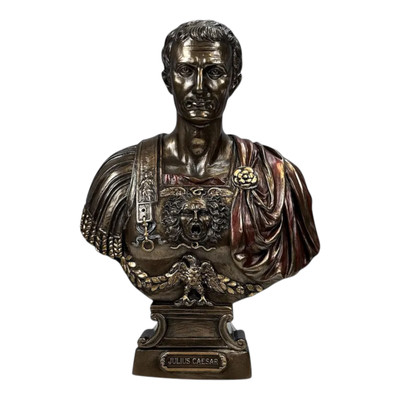 Gaius Julius Caesar römischer Herrscher General & Staatsmann Büste...