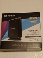 NETGEAR Nighthawk NEW With Receipt AC1900 DOCSIS WiFi Cable Modem Router